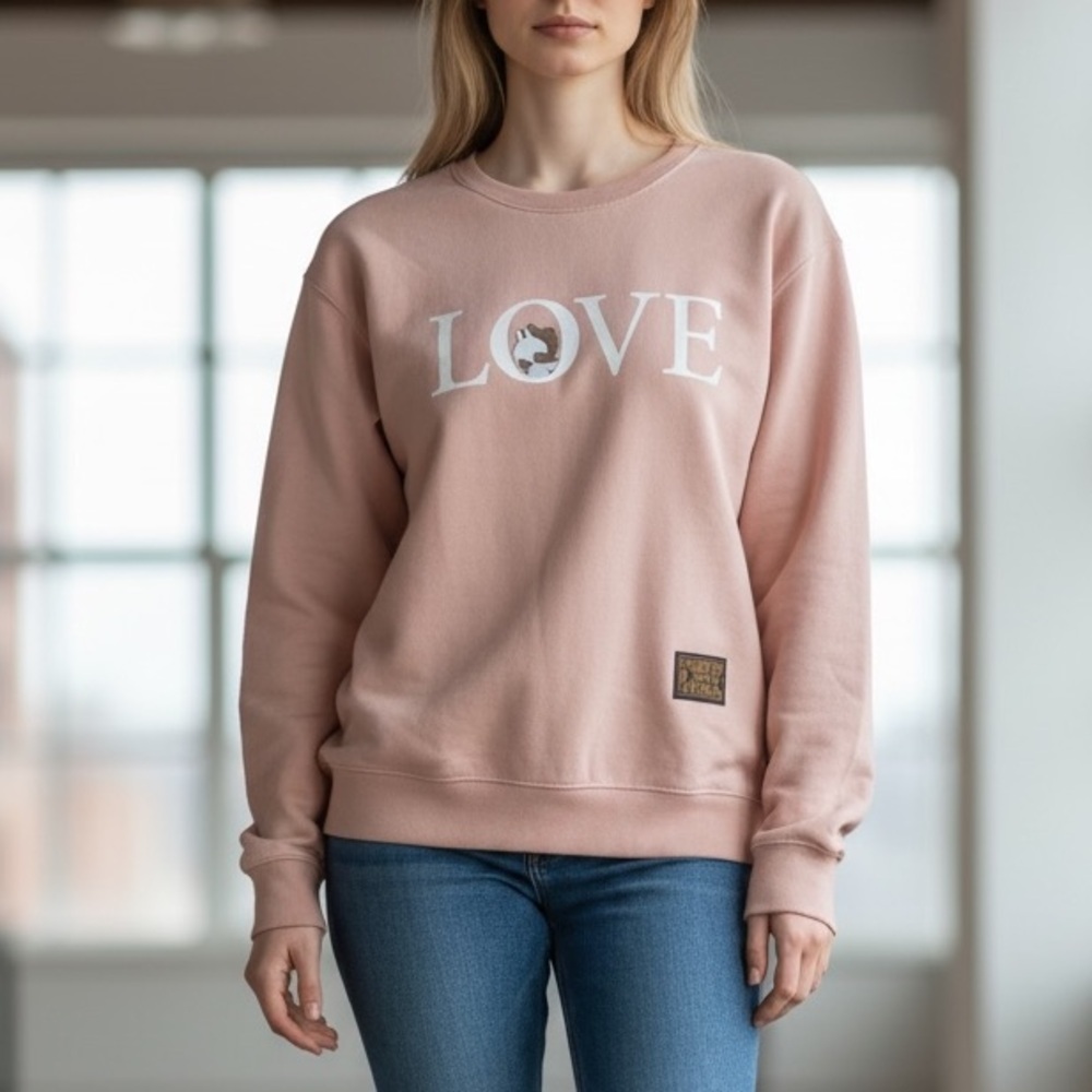 Plf Pushbutton Line Friends Pullover Sweatshirt - image 1